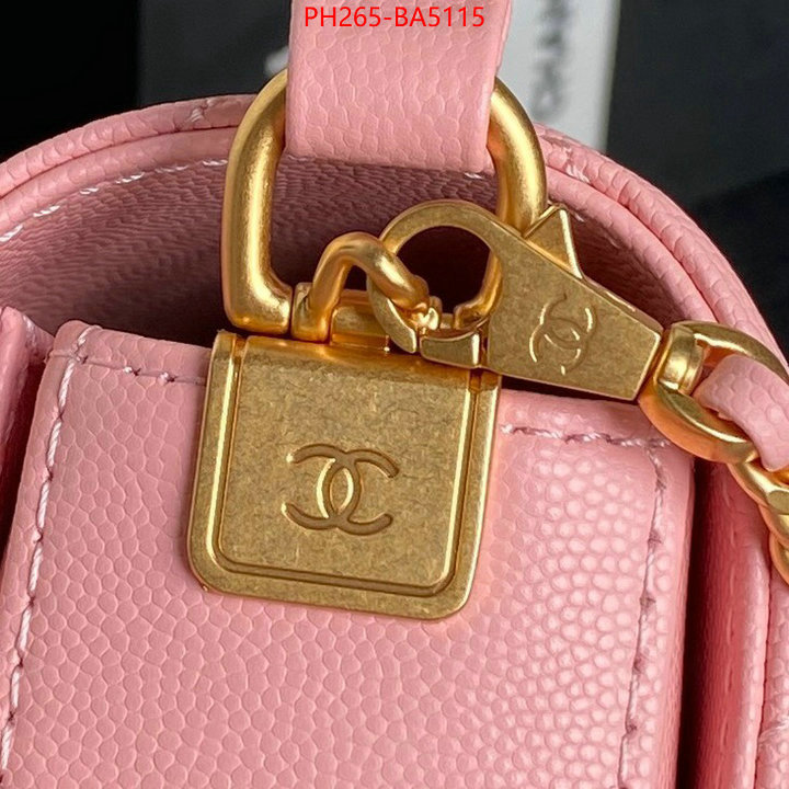 Chanel Bags(TOP)-Crossbody- replica aaaaa designer ID: BA5115 $: 265USD,