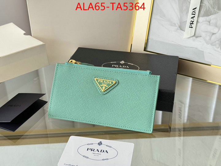 Prada Bags(TOP)-Wallet designer fake ID: TA5364 $: 65USD,