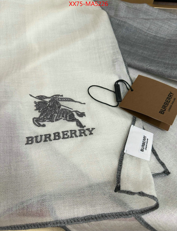 Scarf-Burberry wholesale designer shop ID: MA5226 $: 75USD