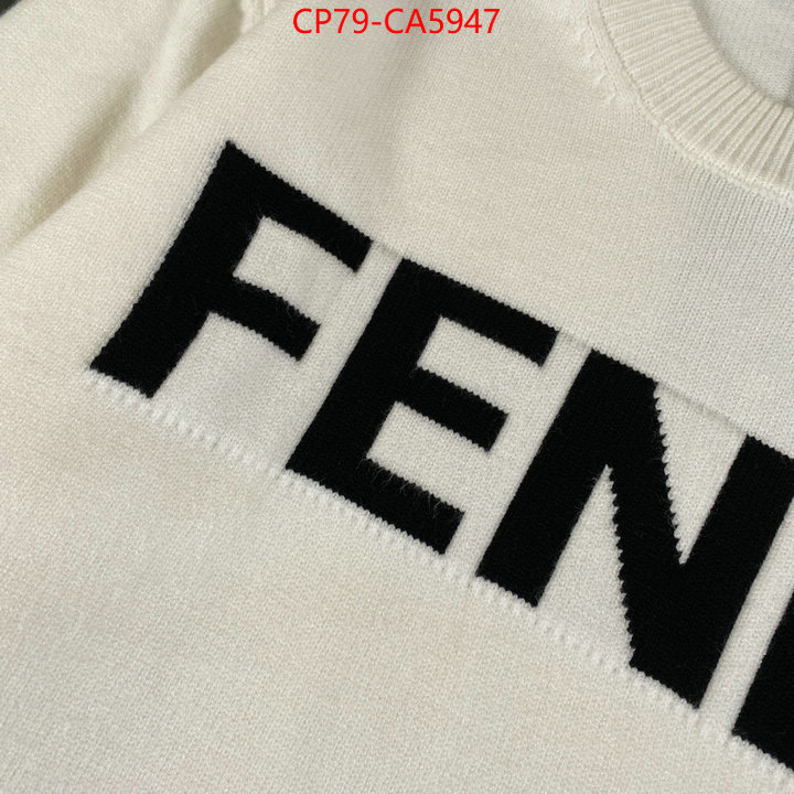 Clothing-Fendi aaaaa+ replica ID: CA5947 $: 79USD