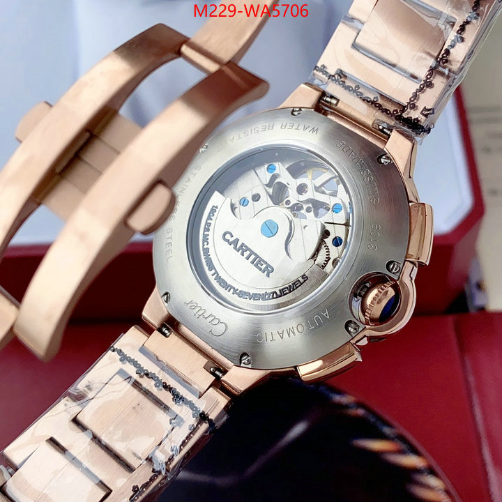 Watch(TOP)-Cartier highest product quality ID: WA5706 $: 229USD