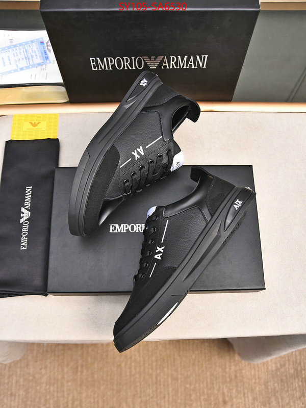 Men shoes-Armani where to find the best replicas ID: SA6530 $: 105USD