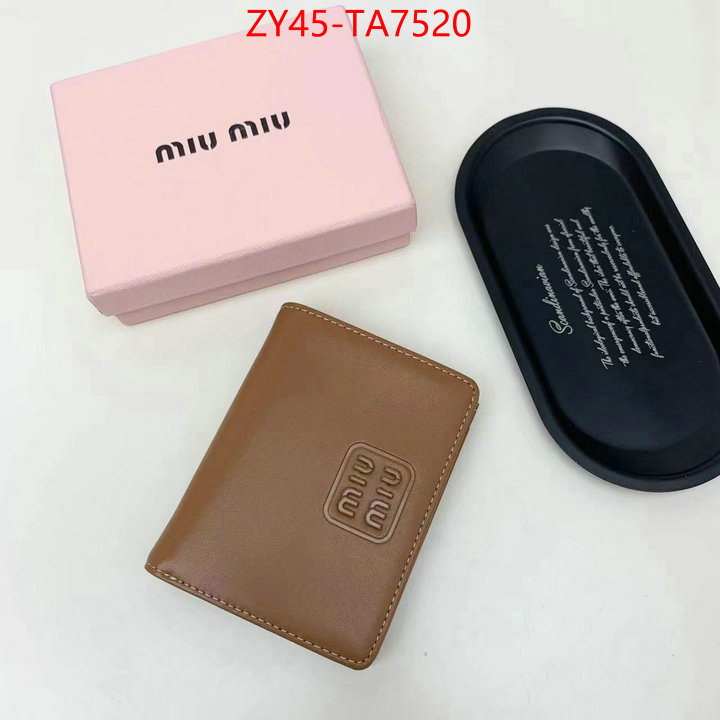 Miu Miu Bags(4A)-Wallet best replica 1:1 ID: TA7520 $: 45USD,