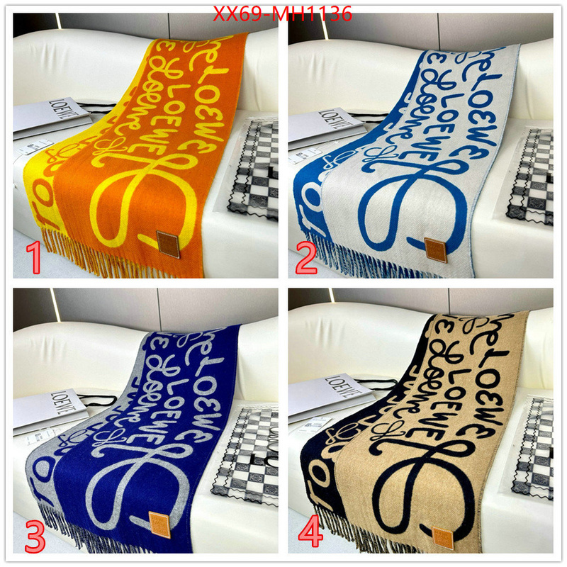 Scarf-Loewe brand designer replica ID: MH1136 $: 69USD