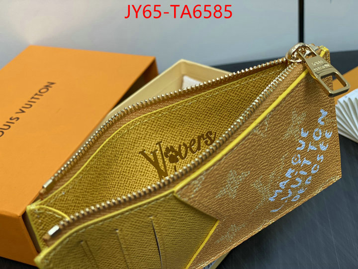 LV Bags(TOP)-Wallet fashion ID: TA6585 $: 65USD,