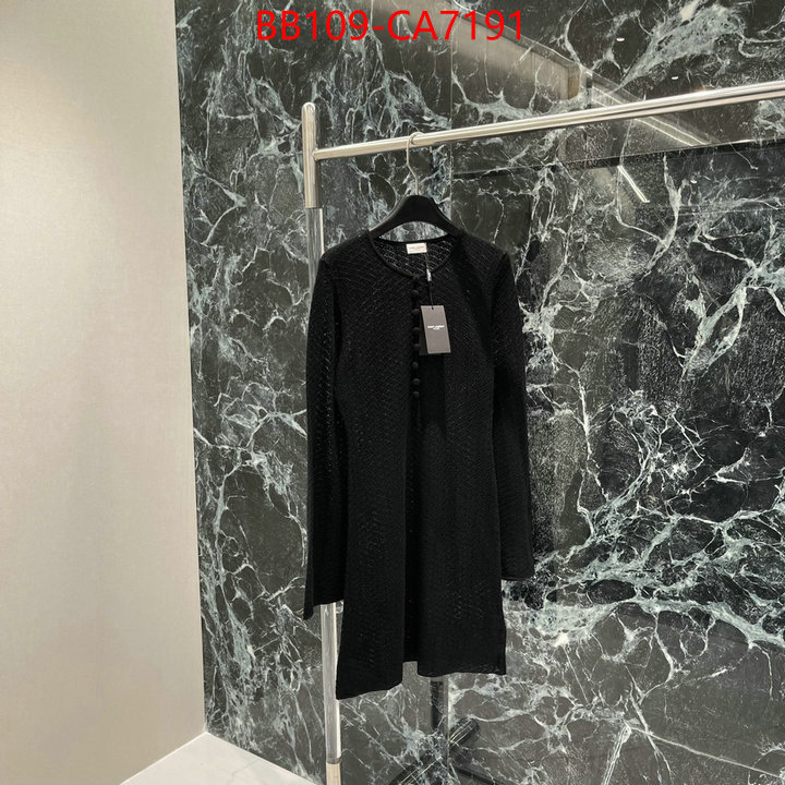 Clothing-YSL replica wholesale ID: CA7191 $: 109USD