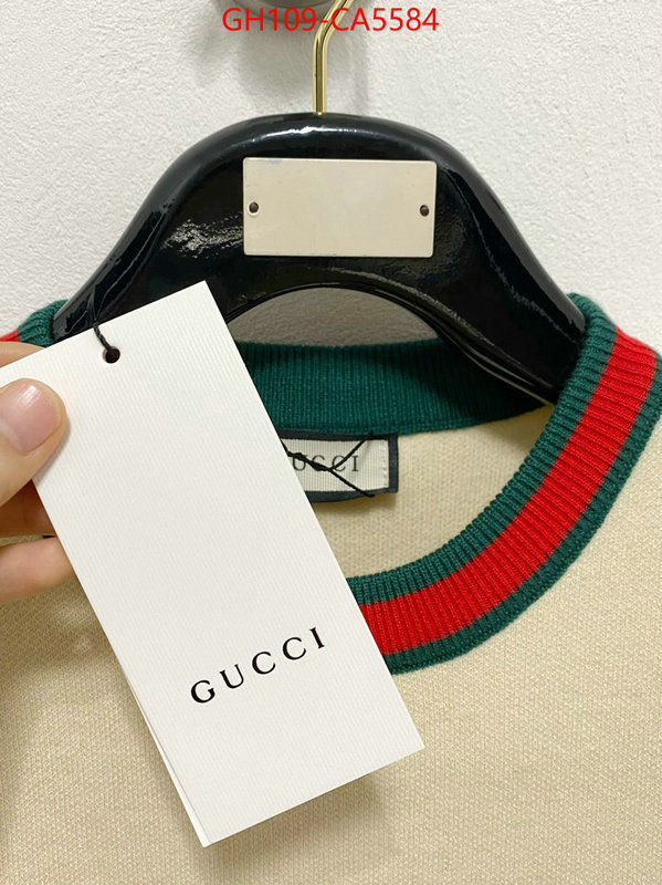 Clothing-Gucci 2024 aaaaa replica 1st copy ID: CA5584 $: 109USD