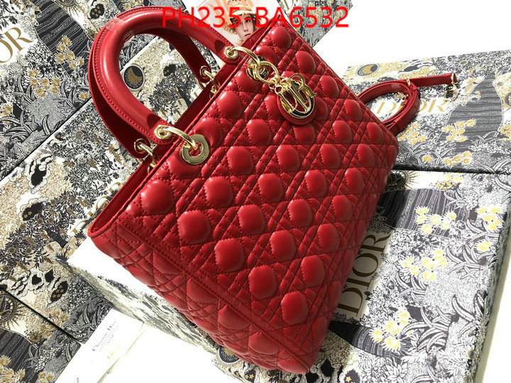 Dior Bags(TOP)-Lady- mirror copy luxury ID: BA6532 $: 235USD,