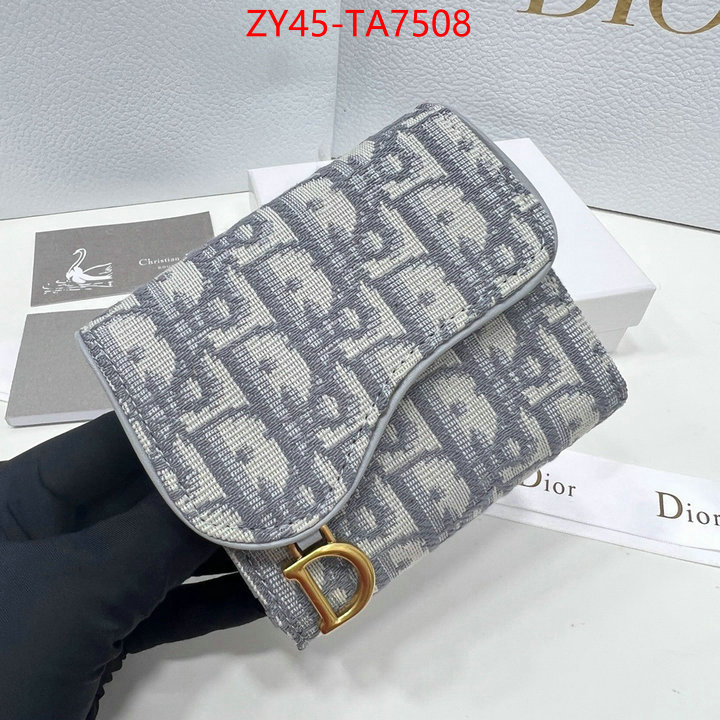 Dior Bags(4A)-Wallet- fashion ID: TA7508 $: 45USD,