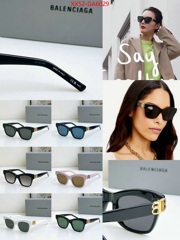 Glasses-Balenciaga from china ID: GA6029 $: 52USD