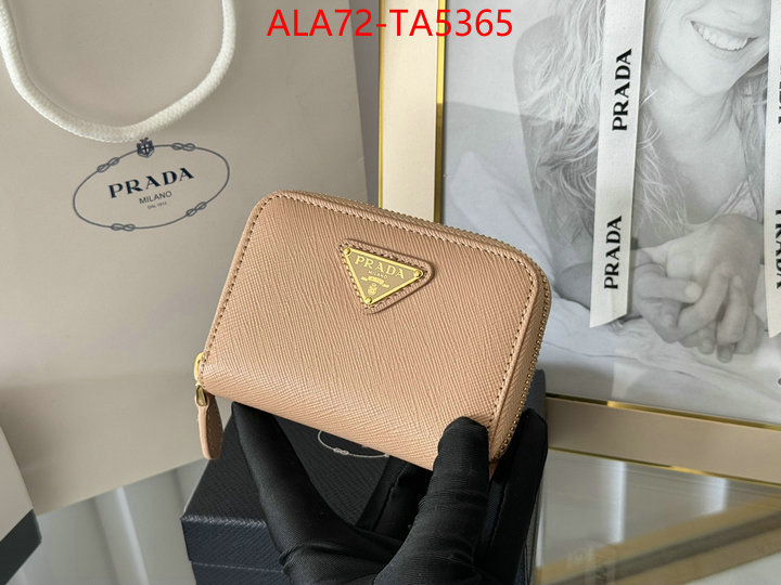 Prada Bags(TOP)-Wallet mirror copy luxury ID: TA5365 $: 72USD,