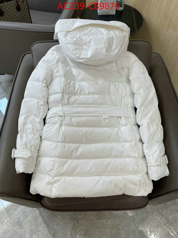 Down jacket Women-Burberry top quality fake ID: CB9876 $: 239USD