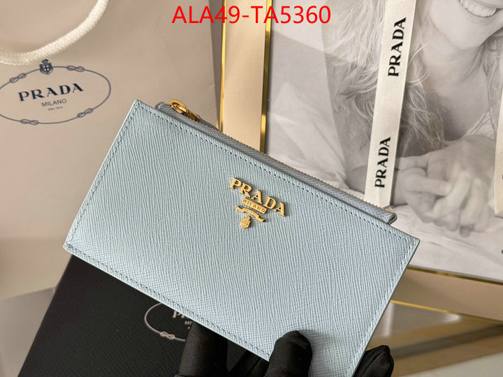 Prada Bags(TOP)-Wallet are you looking for ID: TA5360 $: 49USD,