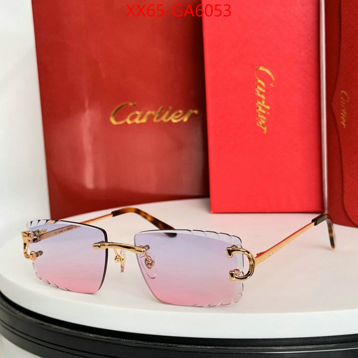 Glasses-Cartier aaaaa+ class replica ID: GA6053 $: 65USD