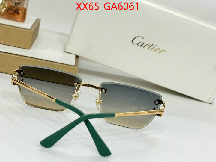 Glasses-Cartier cheap online best designer ID: GA6061 $: 65USD