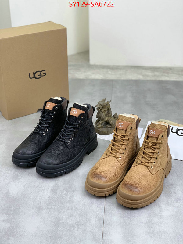 Men Shoes-UGG designer wholesale replica ID: SA6722 $: 129USD