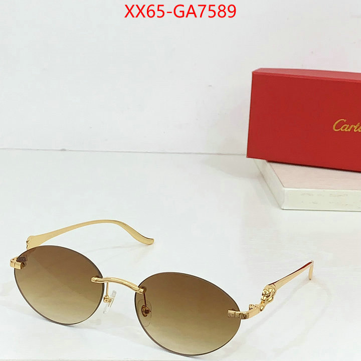 Glasses-Cartier best knockoff ID: GA7589 $: 65USD