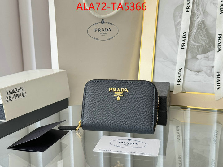 Prada Bags(TOP)-Wallet best knockoff ID: TA5366 $: 72USD,