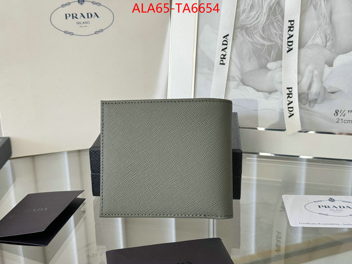 Prada Bags(TOP)-Wallet best luxury replica ID: TA6654 $: 65USD,