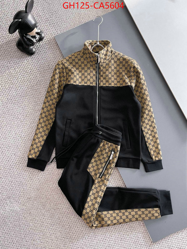 Clothing-Gucci designer wholesale replica ID: CA5604 $: 125USD