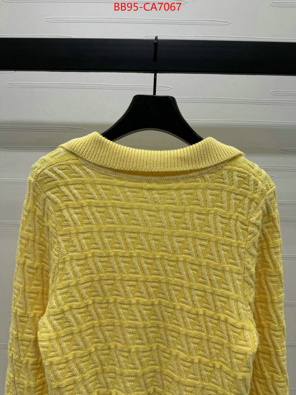 Clothing-Fendi 1:1 ID: CA7067 $: 95USD