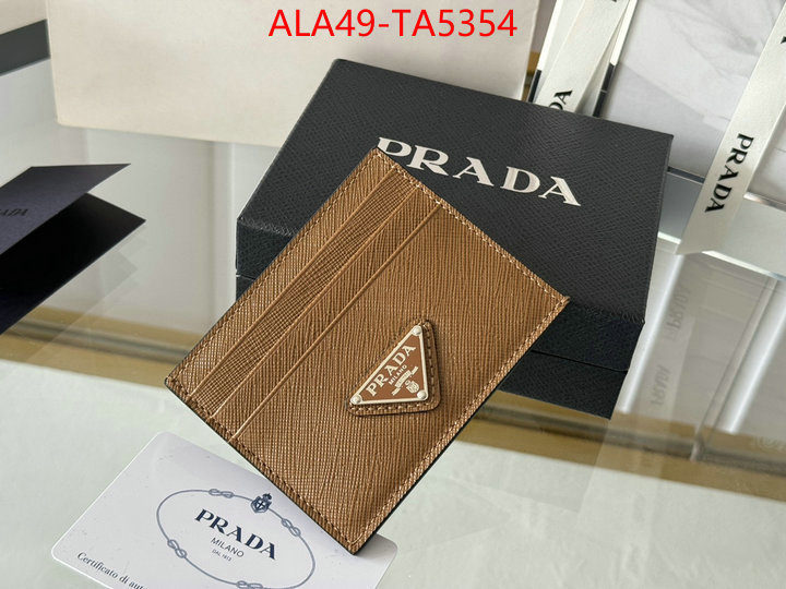 Prada Bags(TOP)-Wallet where to buy the best replica ID: TA5354 $: 49USD,