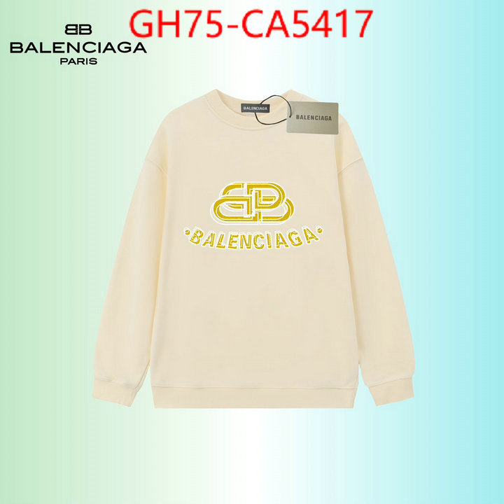 Clothing-Balenciaga buy 1:1 ID: CA5417 $: 75USD