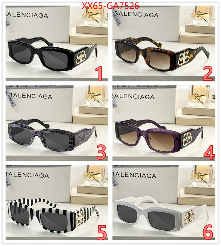 Glasses-Balenciaga from china ID: GA7526 $: 65USD