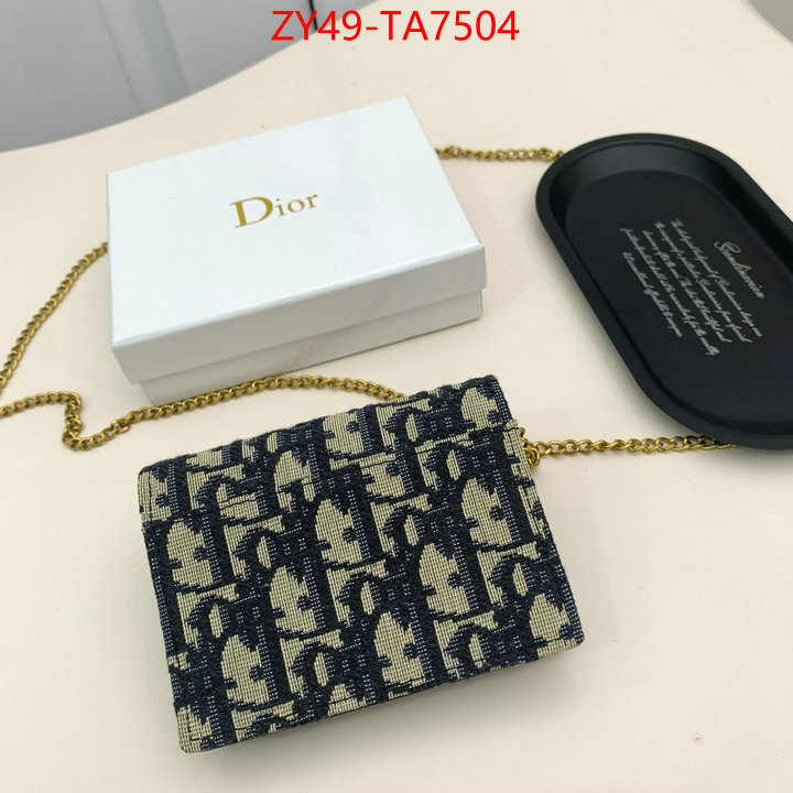 Dior Bags(4A)-Wallet- top quality designer replica ID: TA7504 $: 49USD,