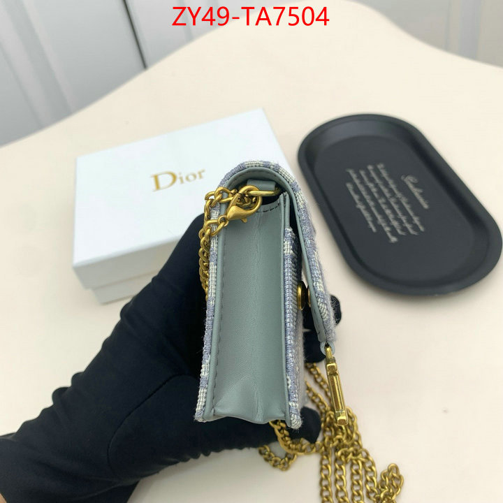 Dior Bags(4A)-Wallet- top quality designer replica ID: TA7504 $: 49USD,