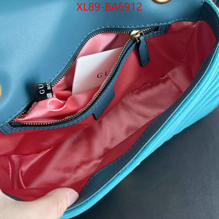 Gucci Bags(4A)-Marmont high quality replica designer ID: BA6912 $: 89USD,