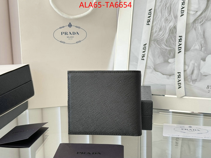 Prada Bags(TOP)-Wallet best luxury replica ID: TA6654 $: 65USD,