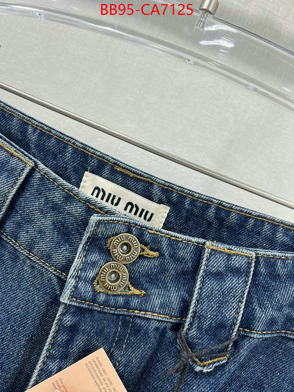 Clothing-MIU MIU sell online luxury designer ID: CA7125 $: 95USD