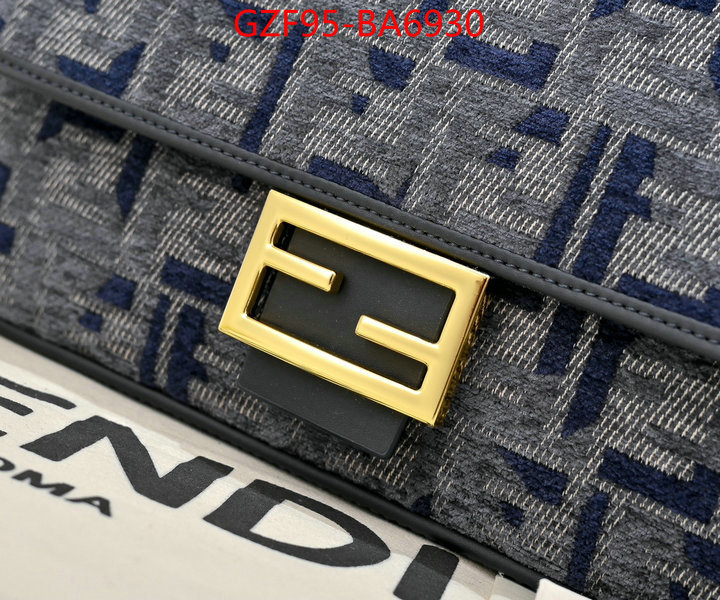 Fendi Bags(4A)-Baguette- cheap wholesale ID: BA6930 $: 95USD,