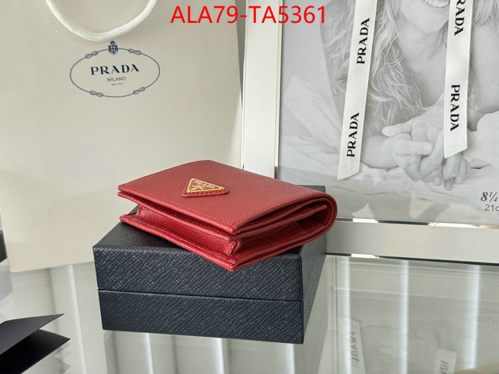 Prada Bags(TOP)-Wallet is it illegal to buy dupe ID: TA5361 $: 79USD,