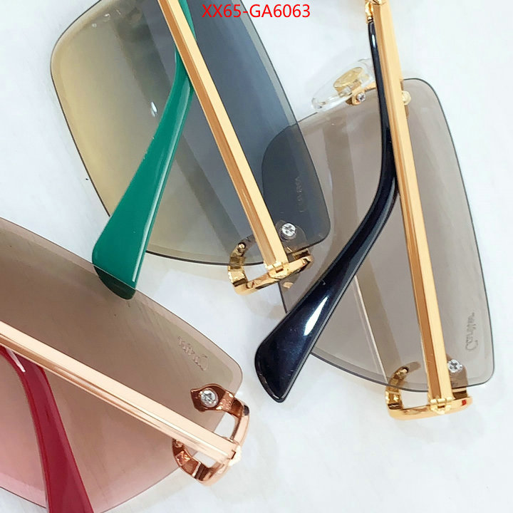 Glasses-Cartier high quality 1:1 replica ID: GA6063 $: 65USD