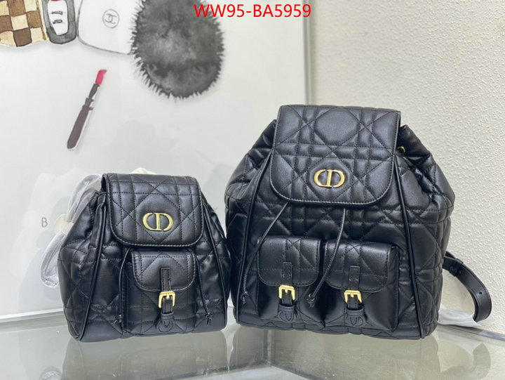 Dior Bags(4A)-Backpack- high-end designer ID: BA5959