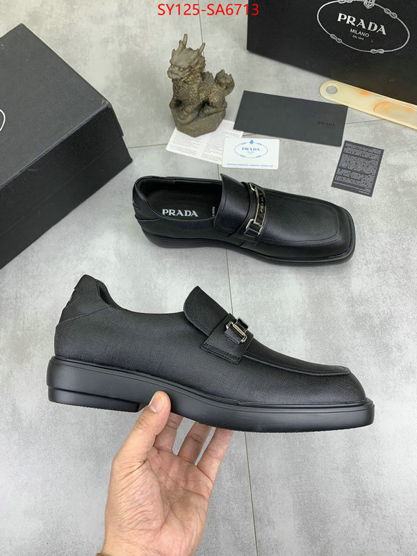 Men shoes-Prada what are the best replica ID: SA6713 $: 125USD