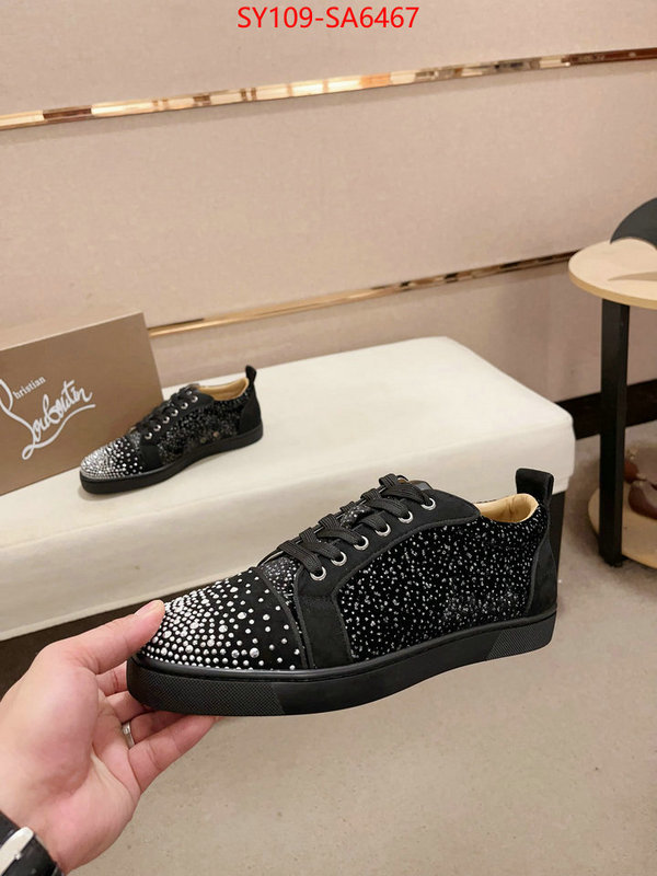 Men Shoes-Christian Louboutin same as original ID: SA6467 $: 109USD