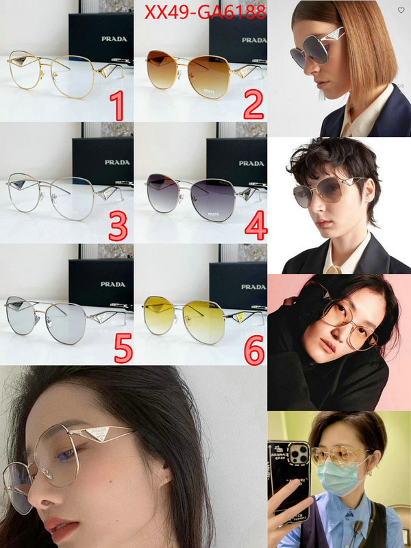 Glasses-Prada wholesale imitation designer replicas ID: GA6188 $: 49USD