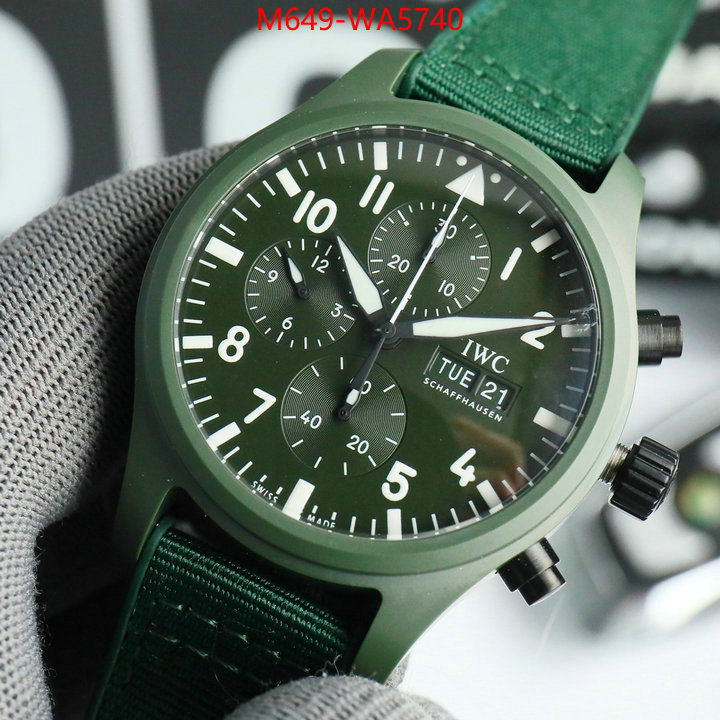 Watch(TOP)-IWC 1:1 replica wholesale ID: WA5740 $: 649USD