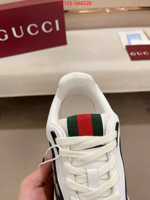 Men Shoes-Gucci 2024 luxury replicas ID: SA6520 $: 125USD