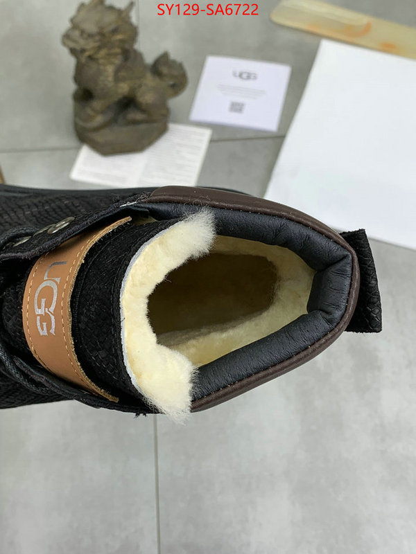 Men Shoes-UGG designer wholesale replica ID: SA6722 $: 129USD