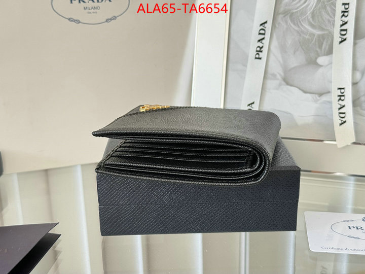 Prada Bags(TOP)-Wallet best luxury replica ID: TA6654 $: 65USD,