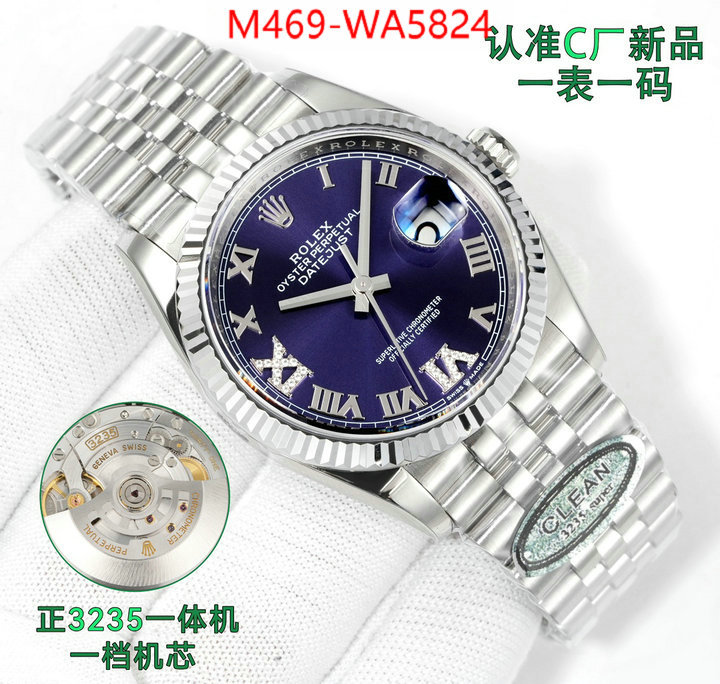 Watch(TOP)-Rolex high quality perfect ID: WA5824 $: 469USD