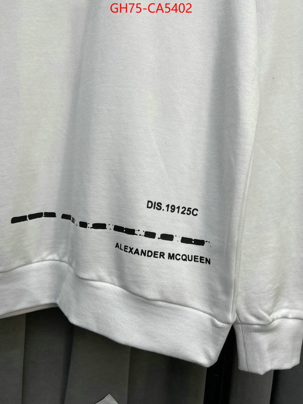 Clothing-Alexander Mcqueen 7 star quality designer replica ID: CA5402 $: 75USD