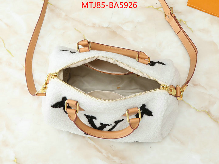 LV Bags(4A)-Speedy- buy best high-quality ID: BA5926 $: 85USD,