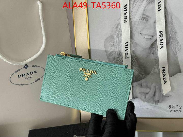 Prada Bags(TOP)-Wallet are you looking for ID: TA5360 $: 49USD,