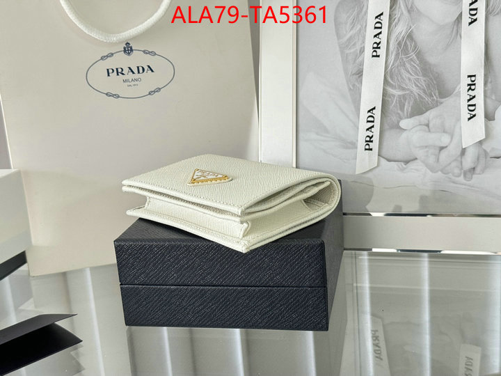 Prada Bags(TOP)-Wallet is it illegal to buy dupe ID: TA5361 $: 79USD,