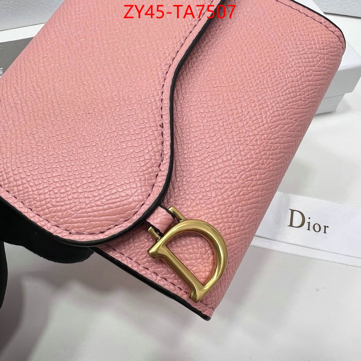 Dior Bags(4A)-Wallet- is it illegal to buy dupe ID: TA7507 $: 45USD,